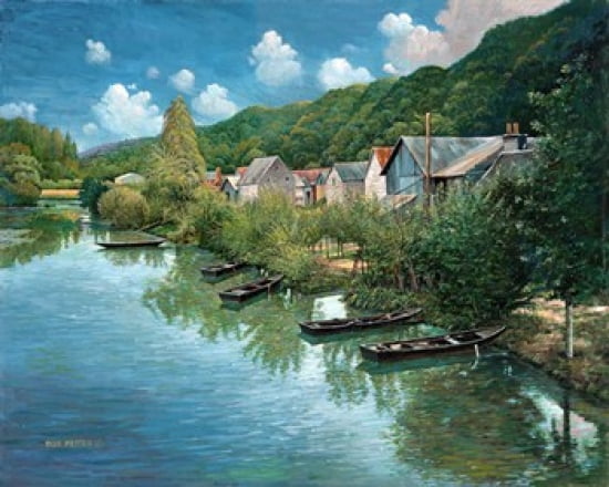 Lazy Autumn II Canvas Art - Bob Pettes (20 x 16)