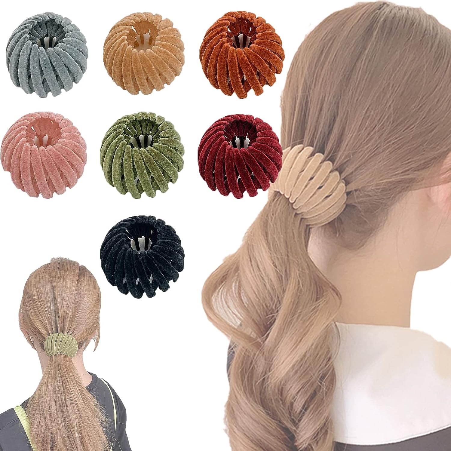 Lazy Bird's Nest Plate Hairpin, Birds Nest Hair Clip, Bird Nest Shaped