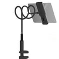 thumbnail image 1 of Lazy Bracket Universal 360 Degree Rotation Flexible Long Arms Gooseneck Cell Phone Holder, Adjustable Clamp Clip Desktop Bed Mobile Phone Stand for Bedroom, Office, Kitchen Phone Holder, 1 of 5