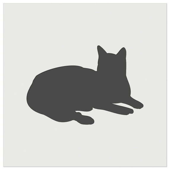 Lazy Cat DIY Cookie Wall Craft Stencil - 4.5 Inch
