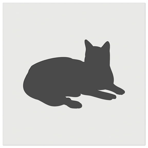Lazy Cat DIY Cookie Wall Craft Stencil - 5.5 Inch