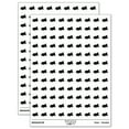 thumbnail image 1 of Lazy Cat 200+ Round Stickers - White - Gloss Finish - 0.50" Size, 1 of 3