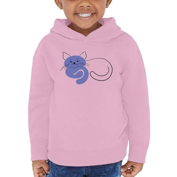 Lazy Cat Very Peri Hoodie Toddler -Image by Shutterstock, 2 Toddler