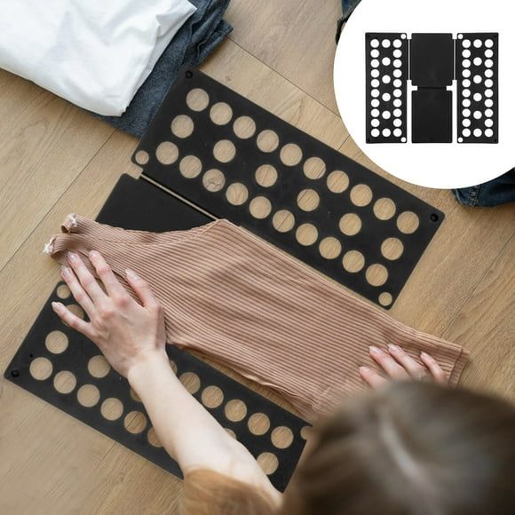 Lazy Clothes Folding Board, Plastic Organizer for Efficient Clothes Storage, Space-Saving Design, 40x47.5cm