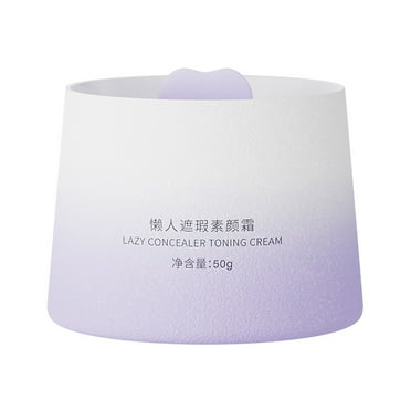 Lazy Concealer Toning Cream, 50g Moisturizing, Brightening, and Even Skin Tone for All Skin Types