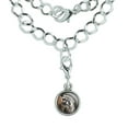 thumbnail image 1 of Lazy Daydreaming Raccoon in Tree Silver Plated Bracelet with Antiqued Charm, 1 of 5