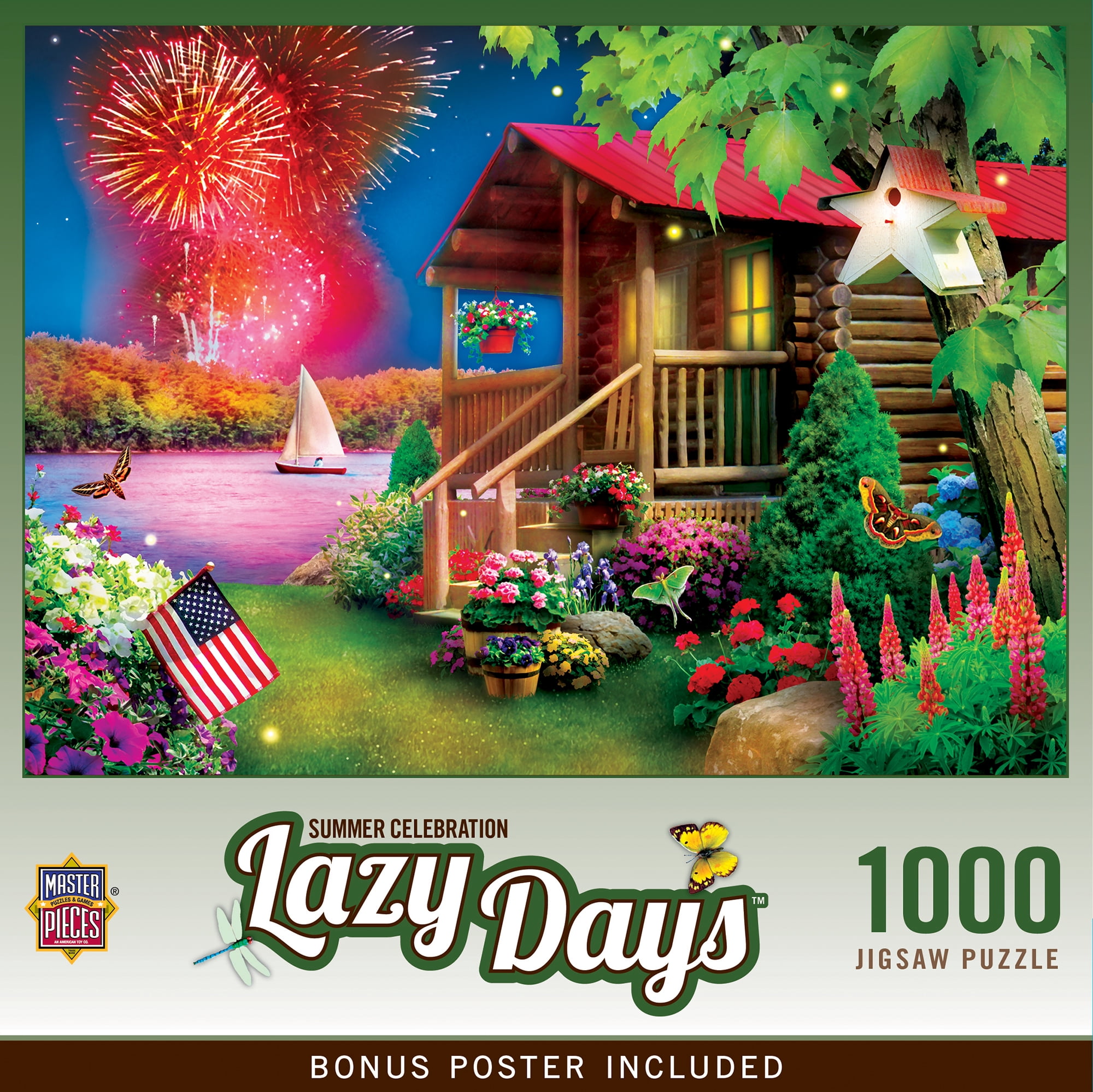 Lazy Days - Summer Celebration 1000 Piece Puzzle