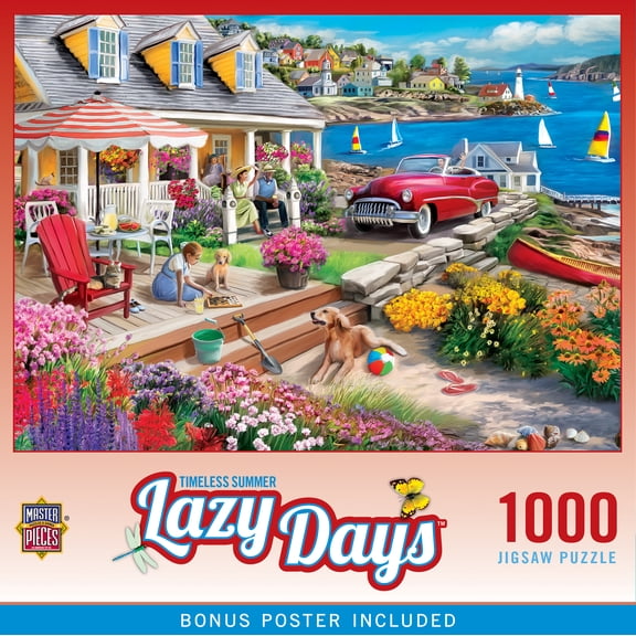 Lazy Days - Timeless Summer 1000 Piece Puzzle