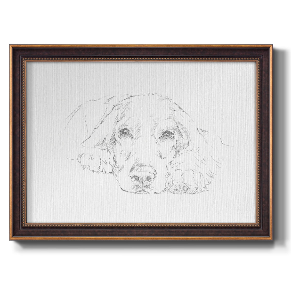 Lazy Dog II Premium Framed Canvas- Ready to Hang