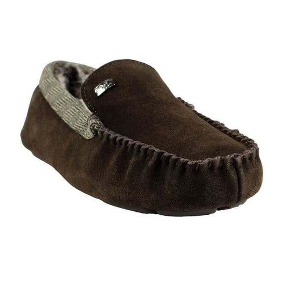 Lazy Dogz Mens Worley Suede Slippers