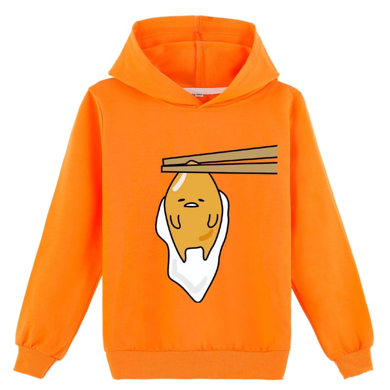 Lazy Egg Gudetama Hoodie for Boys and Girls Walmart