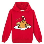 JJMIYUE Lazy Egg Gudetama Hoodie for Boys and Girls