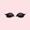 thumbnail image 1 of Lazy Eye Shadow Eyelash Patch, Eyeshadow Eyelash Makeup Decals, Waterproof Sweatproof 2-in-1 Eyelid Line Stickers, Precision Cut Reusable Eye Makeup Accessory, 1 of 3