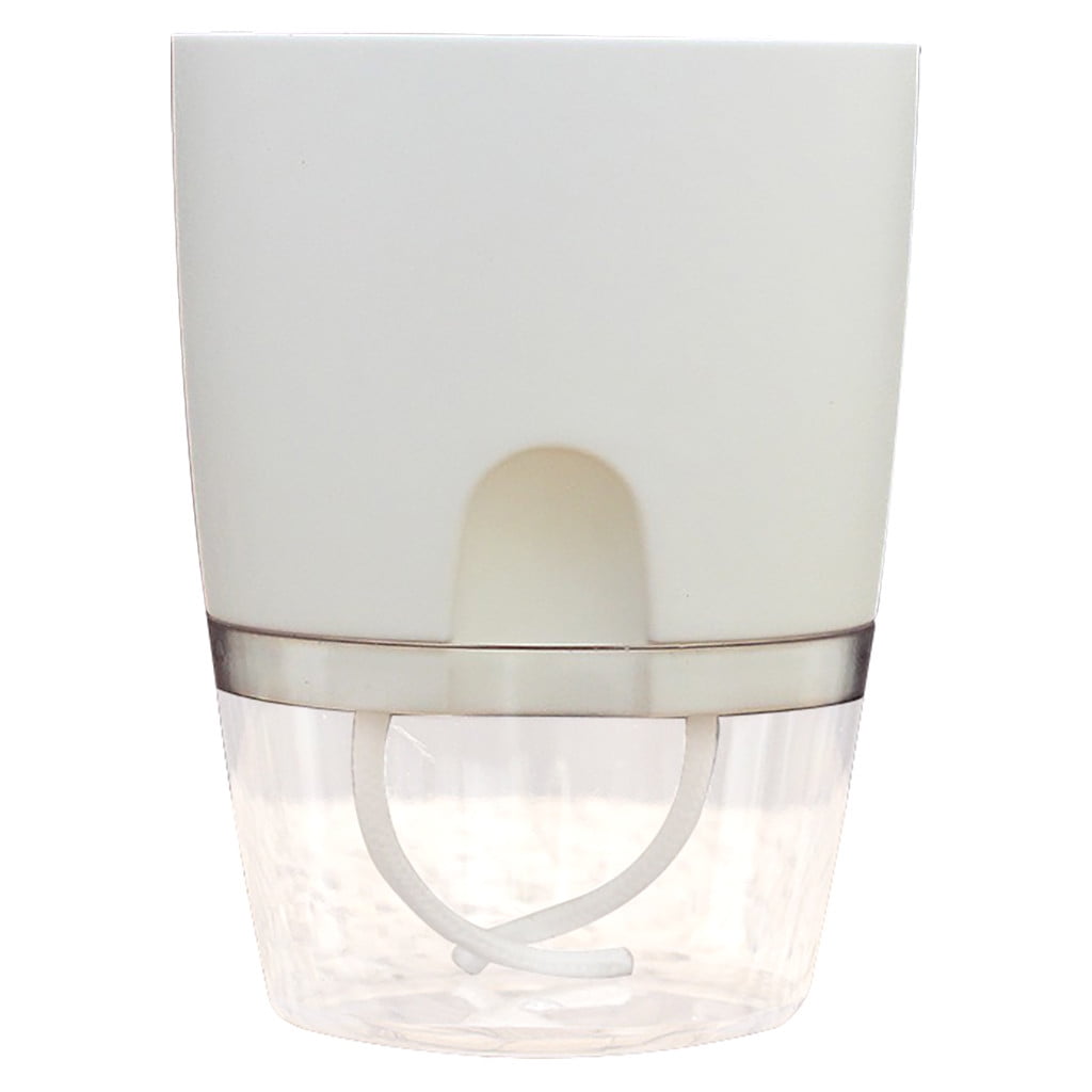 Lazy Flower Pot Automatic Water Absorption Plastic Pot Green Plant Water Culture