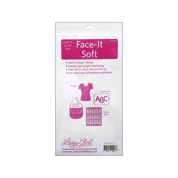 Lazy Girl Designs Face-It Interfacing 22x36 Soft
