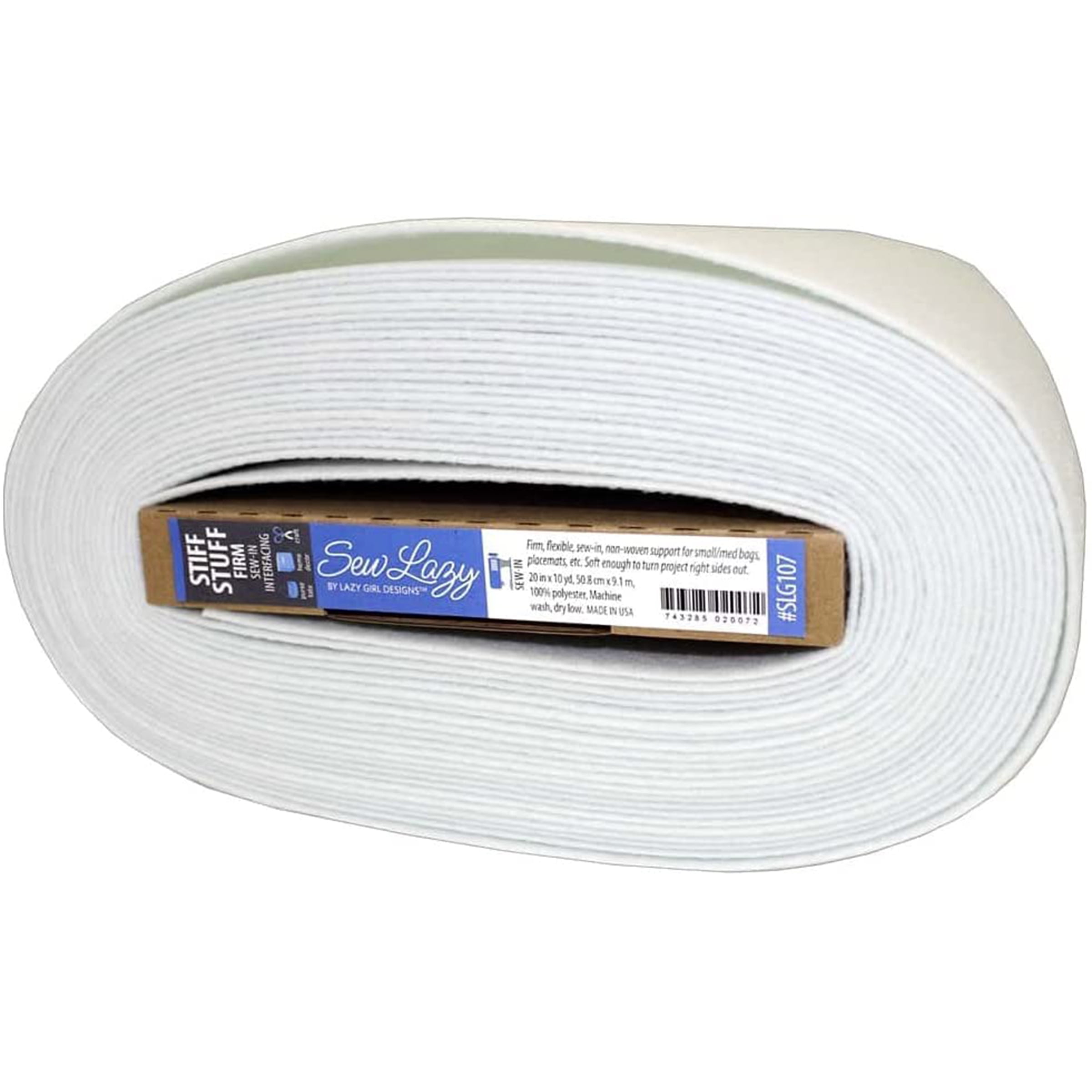 Fast2fuse Light Bolt 20 X 10 Yards: Double-Sided Fusible Stiff Interfacing