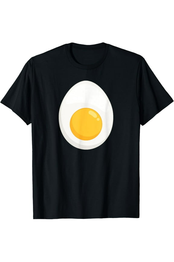 Lazy Halloween Costume Devil Horns Food Lover Deviled Egg T-Shirt