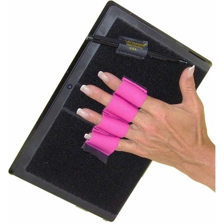 Lazy-Hands 201591 Heavy-Duty 4-Loop Grip for MS Surface with Stylus Grip, Pink - Extra Large