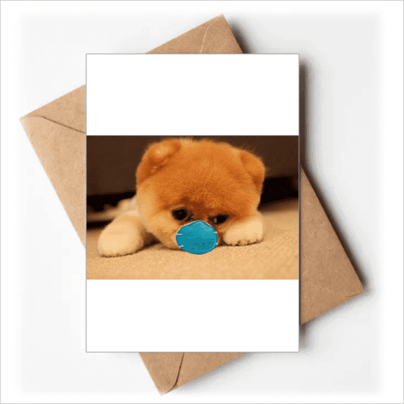 Lazy Head Lovely Pet Dog Expression Greeting Cards You are Invited Invitations