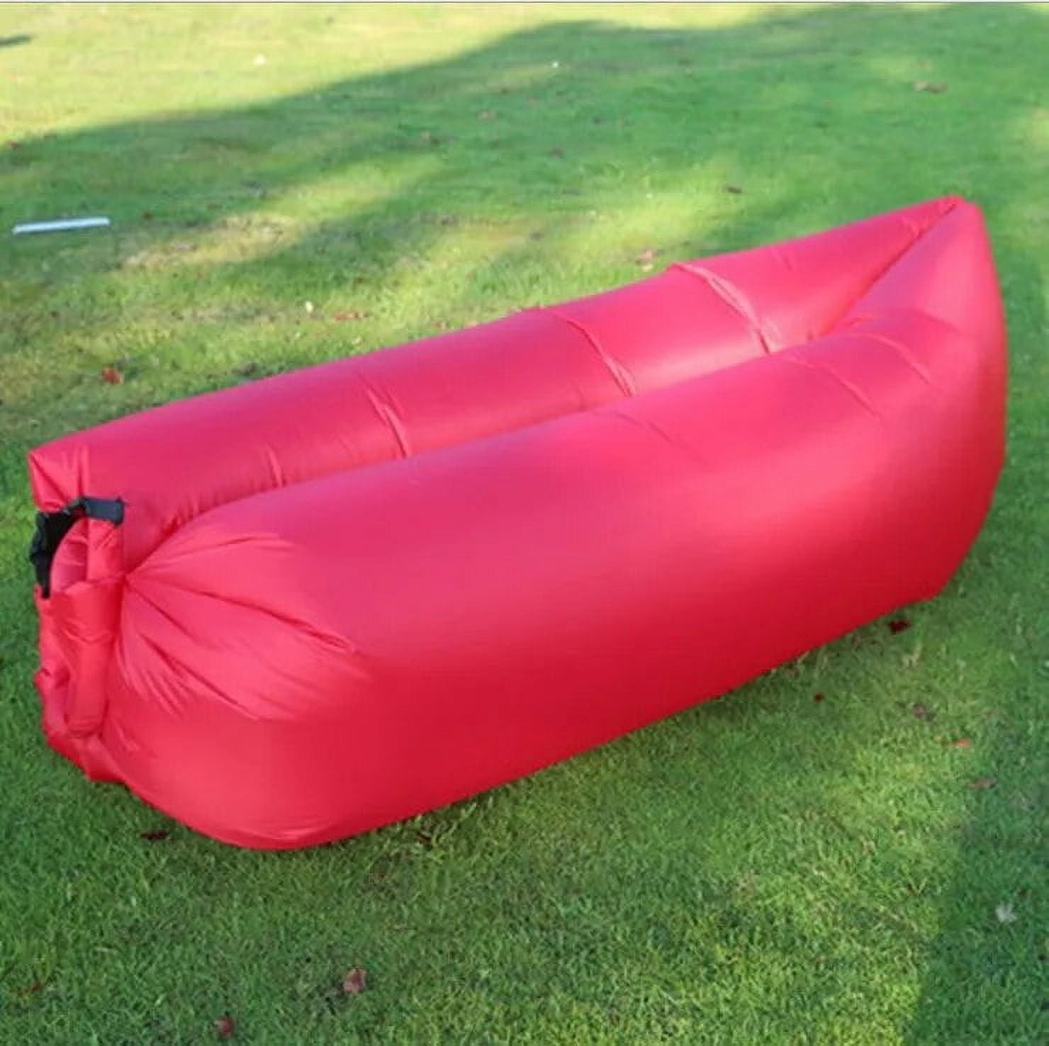 Beach Inflatable Bed Lazy Inflatable Sofa Outdoor Portable Beach Air Sofa Folding Camping ...