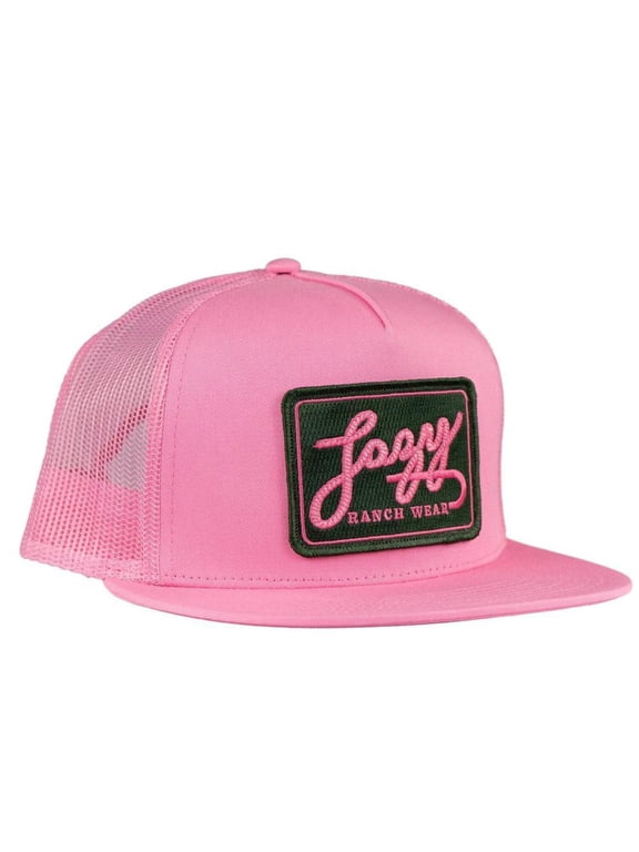Lazy J Ranch Pink Breakaway Classic Five Panel Trucker Hat