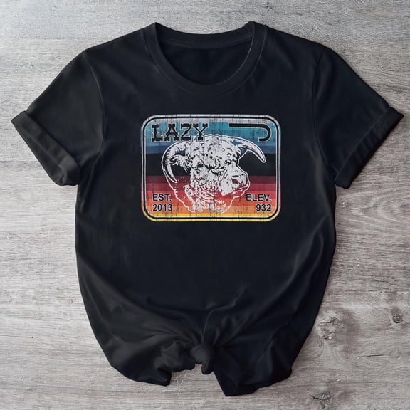 Lazy J Ranch Serape Elevation T-Shirt-TH30397