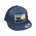 thumbnail image 1 of Lazy J Ranch Wear Men's Navy Sky Logo Patch Mesh-Back Ball Cap Navy One Size, 1 of 3