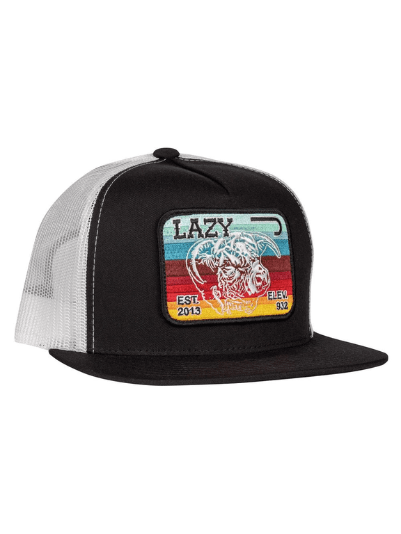 Ranch Black White Serape Elevation Classic Five Panel Trucker Hat
