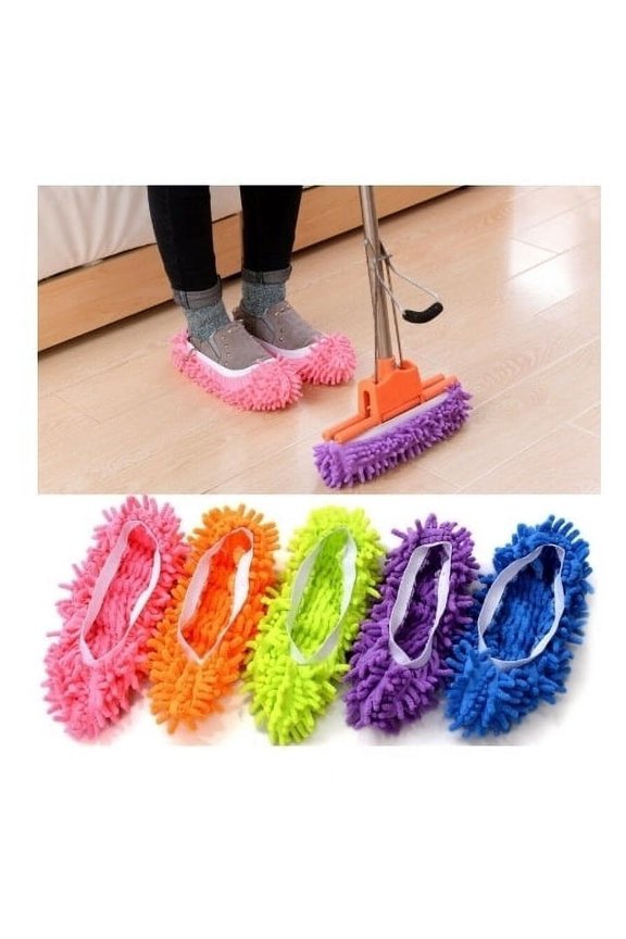 Lazy Maid Quick Mop Slippers 3/pk Pairs