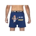 thumbnail image 1 of Lazy-Me Mens Funny Novelty Boxer Shorts, Black, I Can Drill You, I Can Drill, Size: L, Lazy Me, 1 of 4