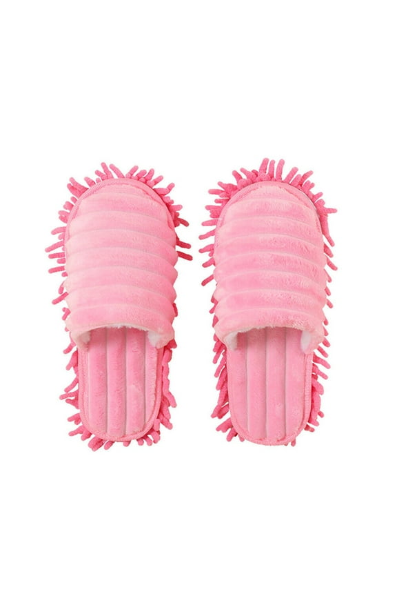 Lazy Mop Slippers Walking Cleaning Microfiber Cleaning Mop Slippers, Washable Detachable Mop Slippers for Floor Cleaning, House Mop Shoes Men and Women Dusting Slippers Dirt Cleaning Tool Supplies