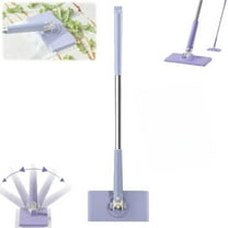 Lazy Mop Wet and Dry, Automatic Convenient Cloth Changing Mini Mop Magic Cleaning Cloth, Zero Touch Mini Mops for House Wall Bathroom Toilet Corners Door Window(37.4in)