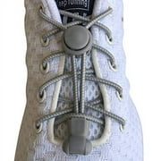 Lazy No Tie Elastic Tieless Lock Laces Shoe Laces Strings for Sneakers Kids Adults Boots Canvas