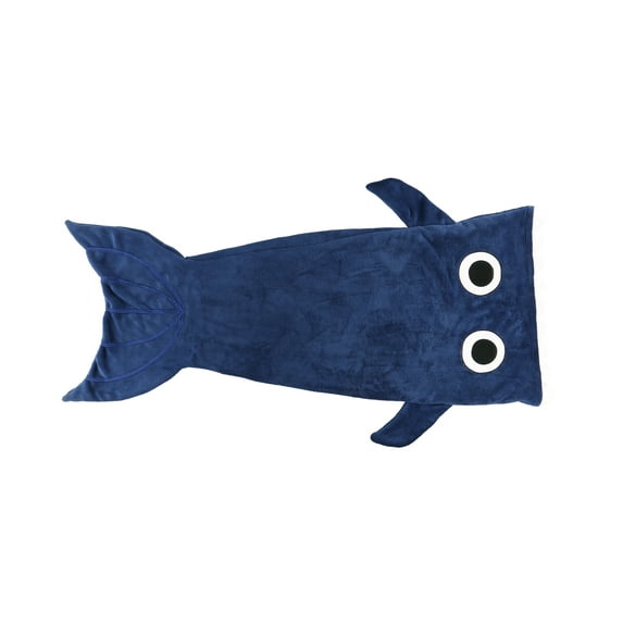Lazy One Children's Under the Sea Tail Blankets, Funny Blankets for Girls and Boys, Animal, Ocean (Whale, One Size)