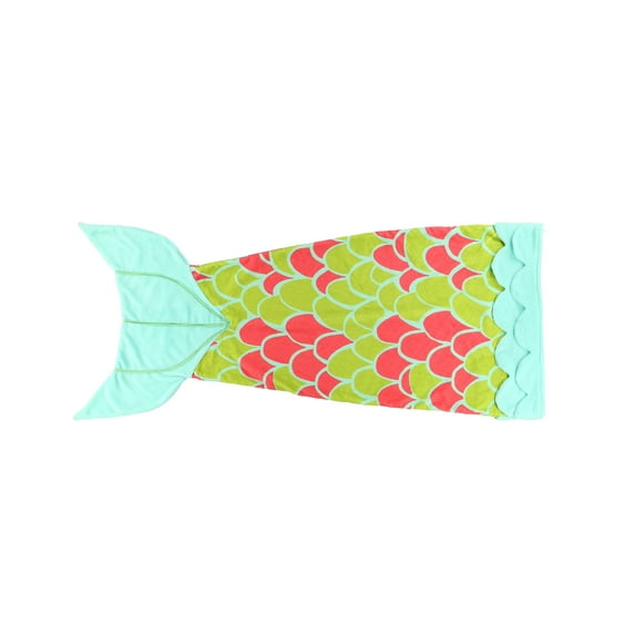 Lazy One Children's Under the Sea Tail Blankets, Funny Blankets for Girls and Boys, Mythical Creature, Ocean (Mermaid, One Size)