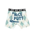 thumbnail image 1 of Lazy One Funny Animal Boxer Briefs for Men, Underwear for Men, Comical, Golf (Nice Putt, Large), 1 of 6