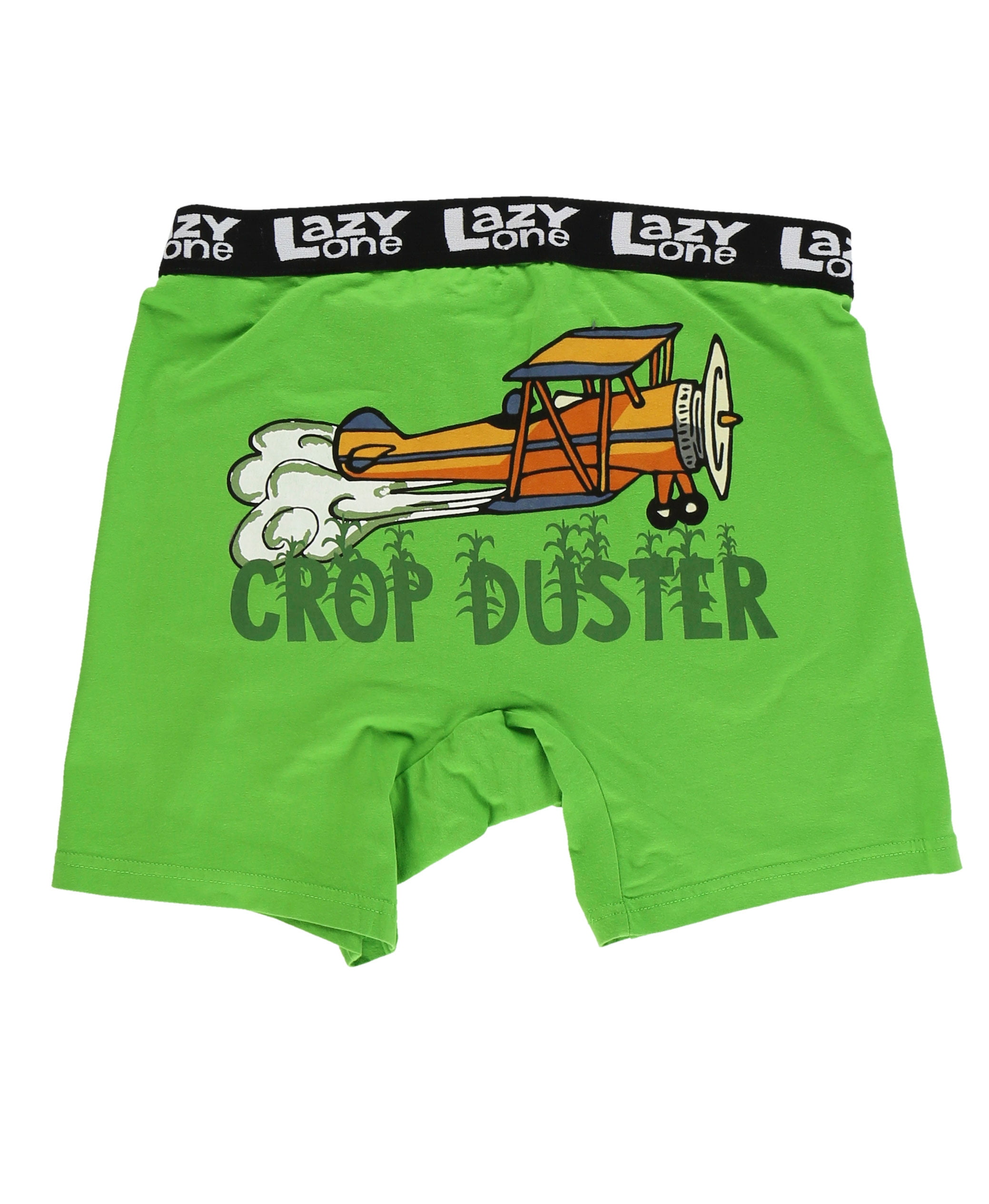 LazyOne Funny Animal Boxers, Green Stud Puffin, Humorous Underwear