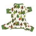 thumbnail image 1 of Lazy One No Peeking! Christmas Dog Pajamas, Medium, 1 of 1