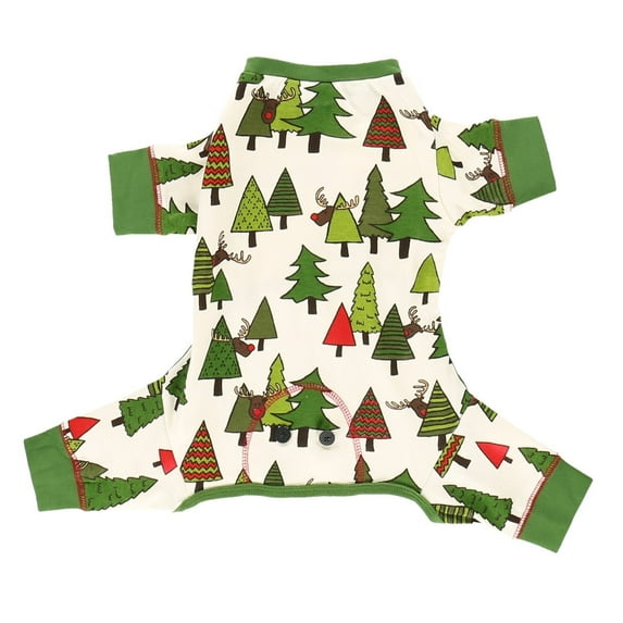 Lazy One No Peeking! Christmas Dog Pajamas, Medium