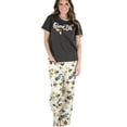 thumbnail image 1 of Lazy One Women's Pajama Set, Short Sleeves with Cute Prints, Relaxed Fit, Queen Bee, 1 of 7