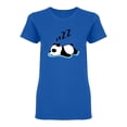 thumbnail image 1 of Lazy Panda Shaped T-Shirt Women -Image by Shutterstock, Female Medium, 1 of 2