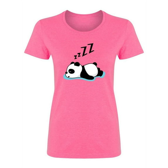 Lazy Panda Shaped T-Shirt Women -Image by Shutterstock, Female x-Large