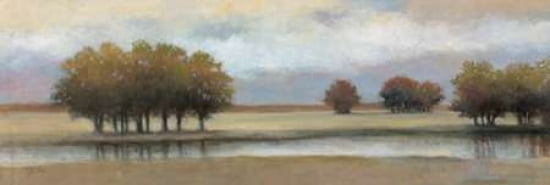 Lazy River I Canvas Art - TC Chiu (12 x 36)