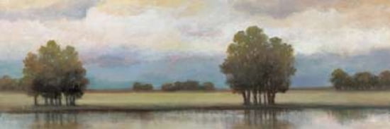 Lazy River II Canvas Art - TC Chiu (12 x 36)