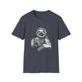 thumbnail image 1 of Lazy Sloth Coffee Joe Drinker Graphic Novelty T-Shirt, 1 of 4