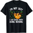 thumbnail image 1 of Lazy Sloth On a Tree Doing Nothing Unisex T-Shirt for Men Women Kids Toddler, 1 of 5