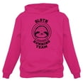 thumbnail image 1 of Lazy Sloth Running Team Tstars Women's Hoodie - Humorous Gift for Women - Perfect Birthday Present for Ladies Who Love Sloths and Laughter - Comfy and Cool Casual Wear, 1 of 7