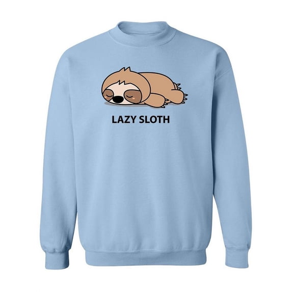 Lazy Sloth Sweatshirt Women -Image by Shutterstock, Female XX-Large