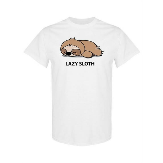 Lazy Sloth T-Shirt Women -Image by Shutterstock, Female XX-Large