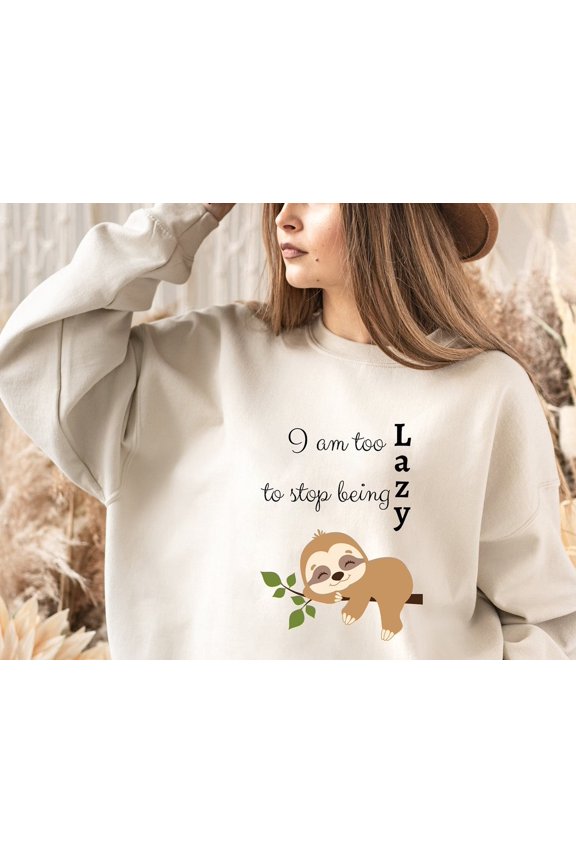 Lazy Sloth sweatshirt, Sloth sweatshirt, Sloth Sayings tee, Sloth Quotes sweatshirt,Sloth Mode Activated ,Great for Sleeping Clothing. SWEATSHIRT All Size S-5XL